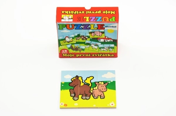 My First Animal Wooden Puzzle for Toddlers