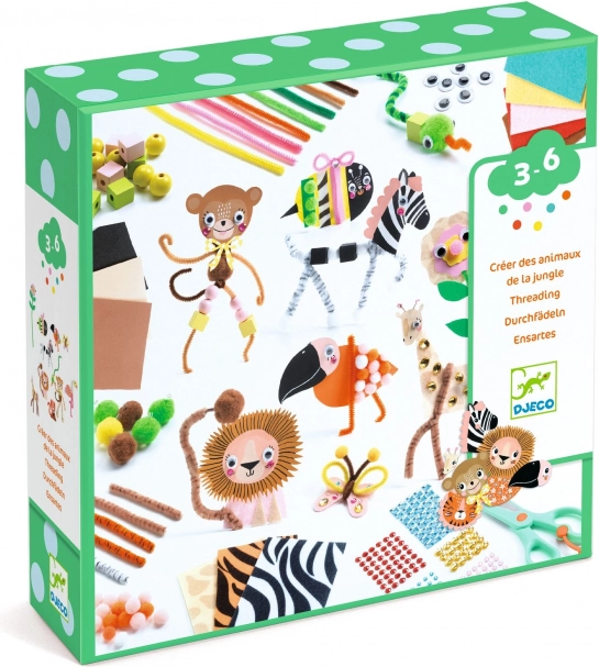 Ensemble de création décorative Jungle de Djeco