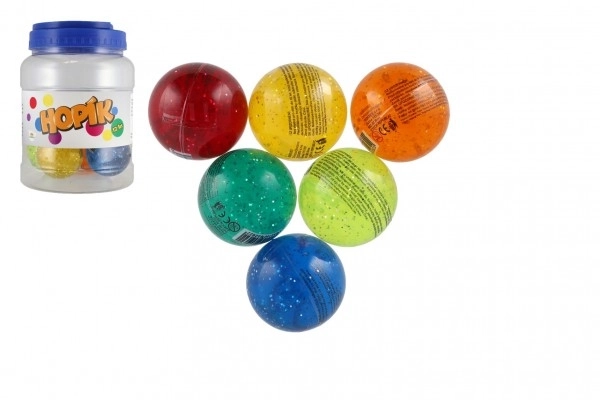 Glitter Bounce Ball Toy Set