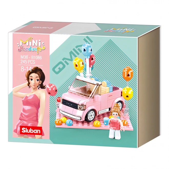 Sluban Girls Dream Mini Handcraft Pink Convertible