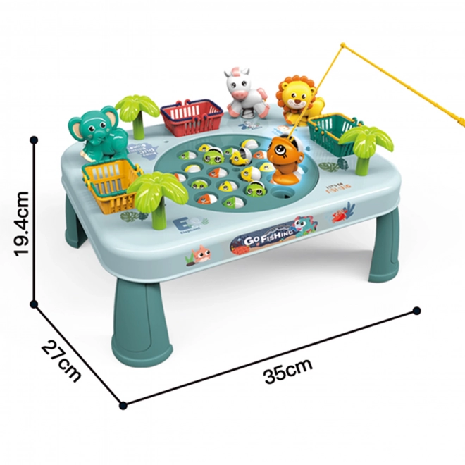 Interactive Fishing Game Table by Woopie