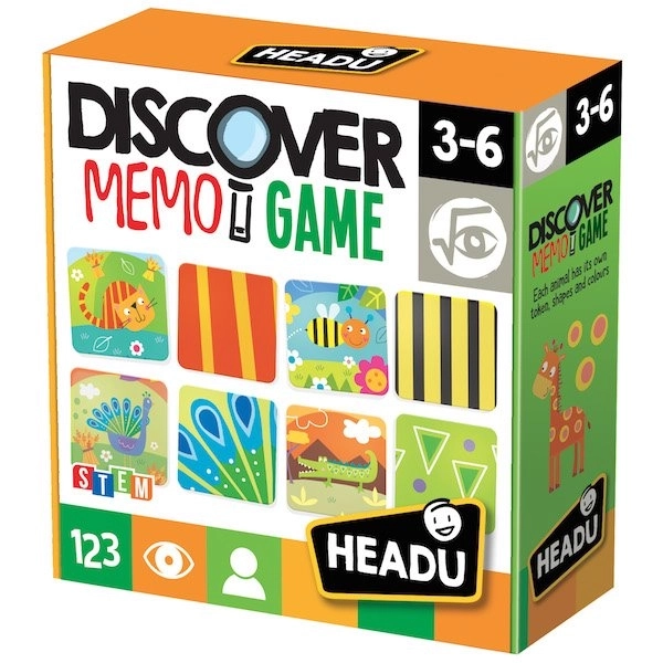 HeadU Discover Animals Memory Game