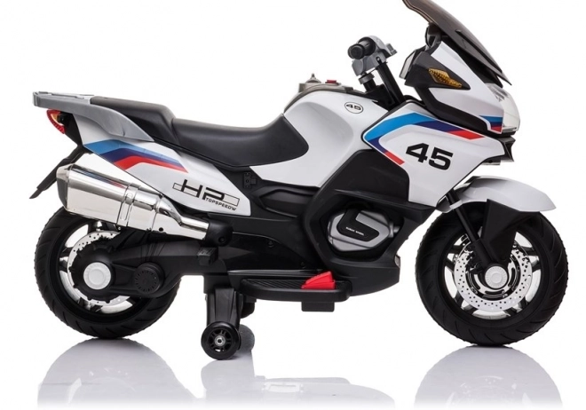Dětská akumulátorová motorka XMX609 bílá