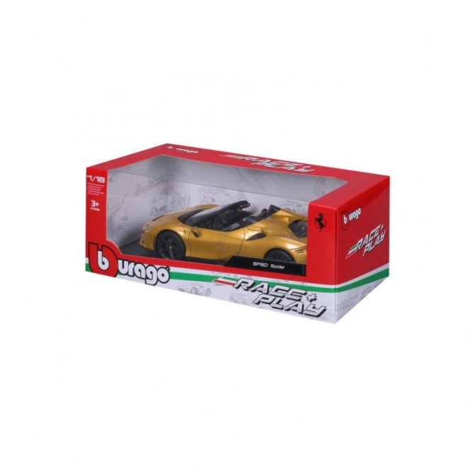 Bburago Ferrari SF90 Spider Model Car