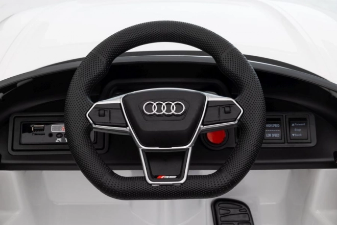 Audi E-Tron GT Battery Car QLS-6888 White