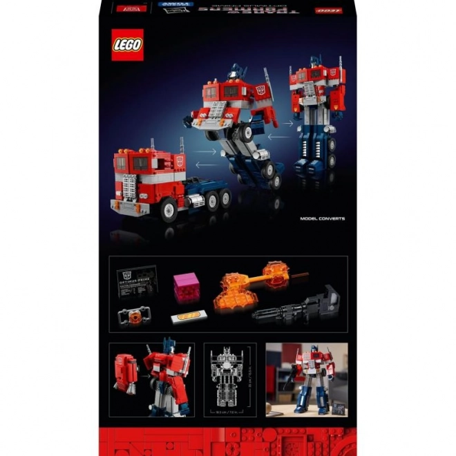 LEGO Icons Optimus Prime Building Set