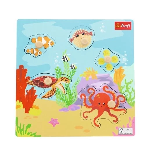 Trefl Wooden Puzzle Underwater Adventure