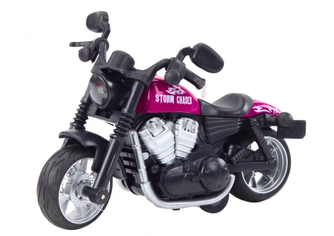 Harley Style Friction Motorcycle Toy in Three Colors