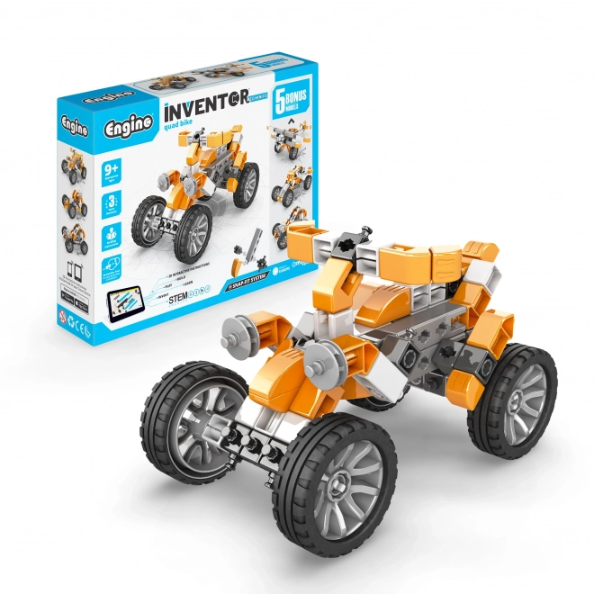 Engino Inventor Mechanics Quad Bike Building Set