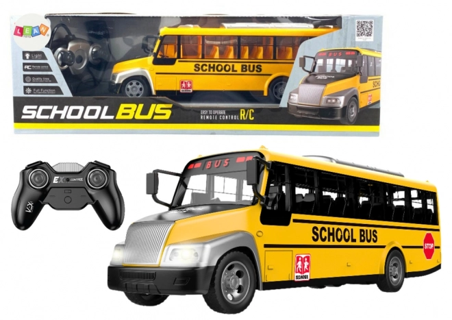 Remote Controlled School Bus with Lights