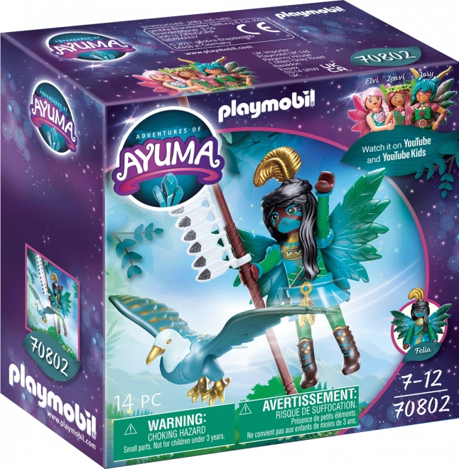 playmobil knight fairy with mysterious animal