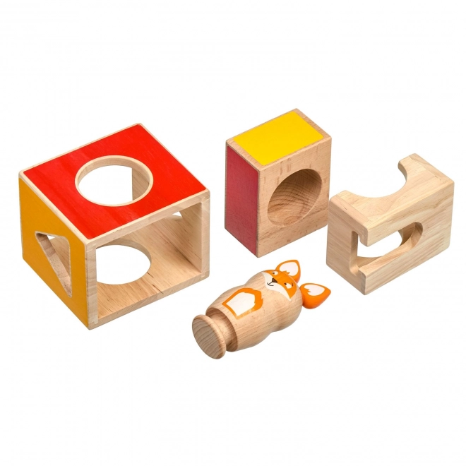 Clever Fox Wooden Puzzle Game