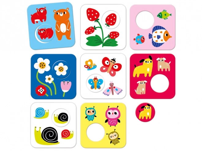 Puzzle di contrasto CzuCzu - Qui va bene 15+ mesi
