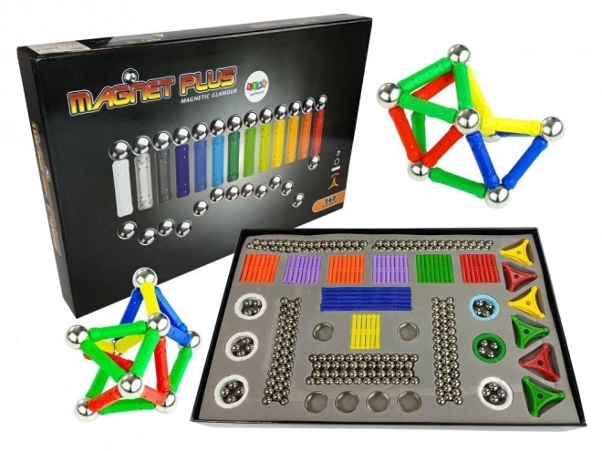 Magnastix Magnetic Building Blocks and Board Set