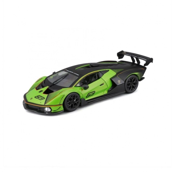 Bburago Lamborghini Essenza SCV12 Green Model Car