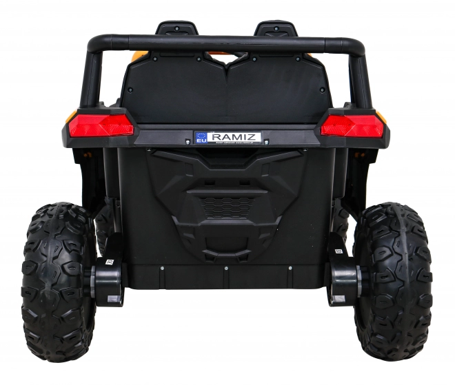 Buggy UTV 2000M samochód wyścigowy z baterią + dźwięki MP3, światła + pilot + start wolny – Złoty