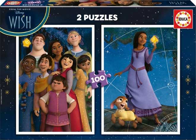 Educa Puzzle Wish 2x100 Pieces