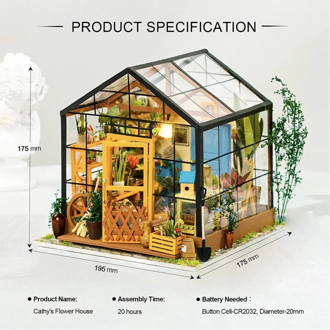 Miniature Greenhouse Model by RoboTime