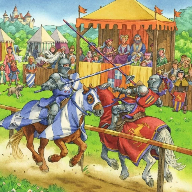 Ravensburger Jigsaw Puzzle Knight Tournament Set