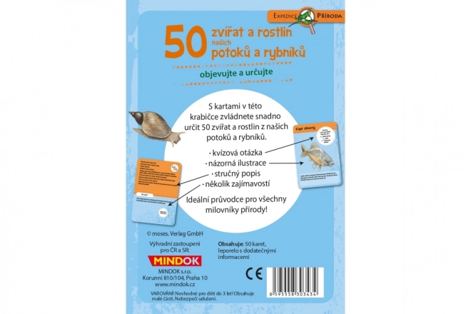 Expedice příroda: 50 zvířat a rostlin potoků