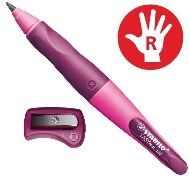 Stabilo Easyergo Pencil for Right-handers Pink