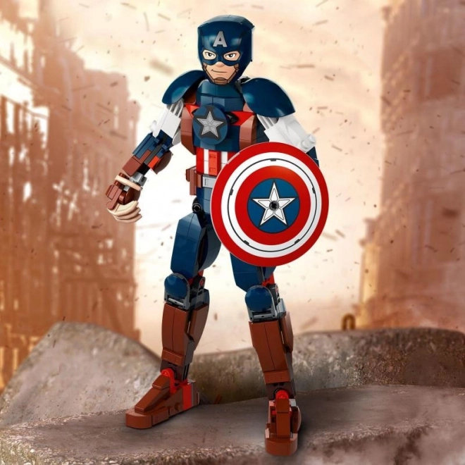 Captain America Buildable Figure