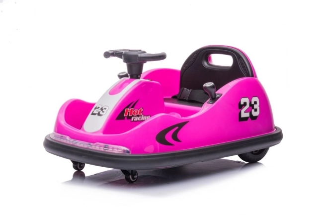 Battery-Powered Ride-On Car Pink