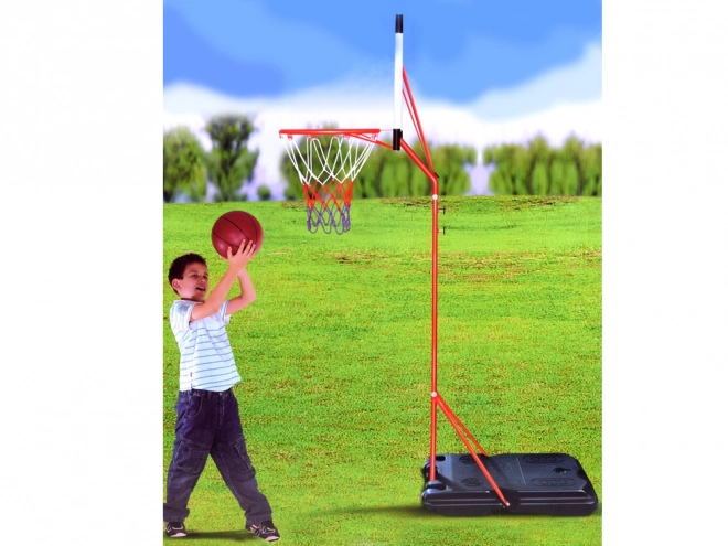 Basketball Hoop with Stand, Ball and Pump Set