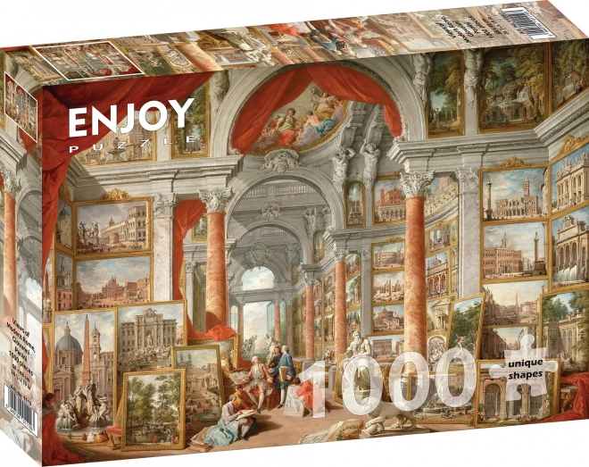 Enjoy Puzzle View of Modern Rome 1000 Pieces