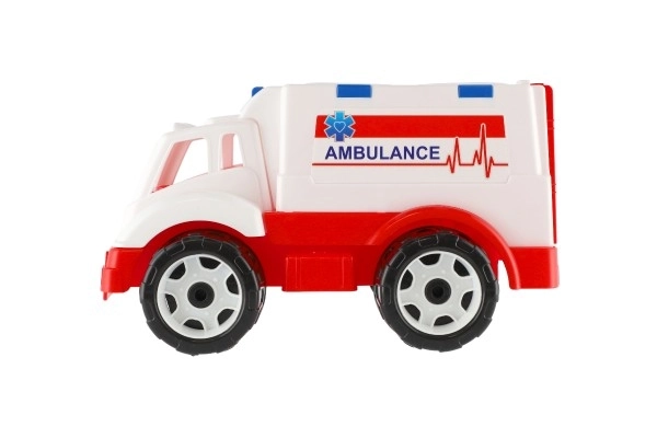 Toy Ambulance with Free-Running Wheels