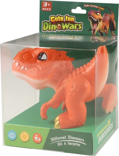 Orange Dinosaur 14 cm