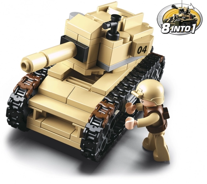 Sluban Military Tank Building Set