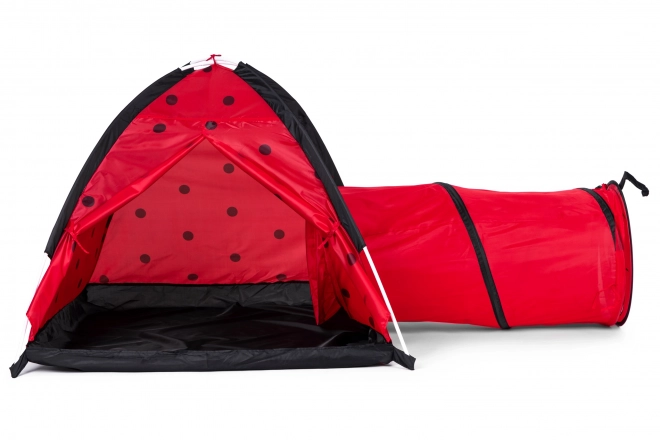 Ladybug Play Tent with Tunnel