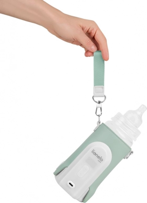 LIONELO Wireless Bottle Warmer Thermup Go Evo Green Sage