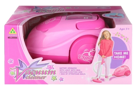 Pink Battery Vacuum Cleaner