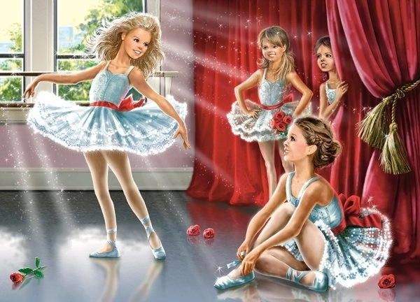 Castorland Ballet Hour Puzzle for Kids