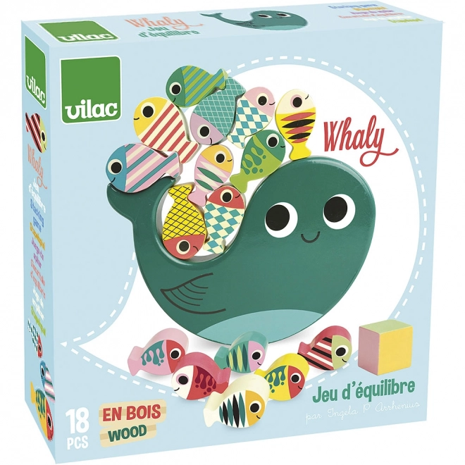 Vilac Motor Skill Balance Game Whale