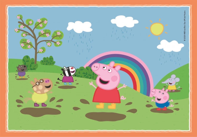 Clementoni Progressive Puzzle Peppa Pig Set