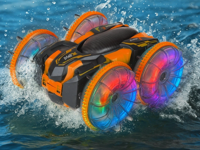 Guida anfibia su terra e acqua