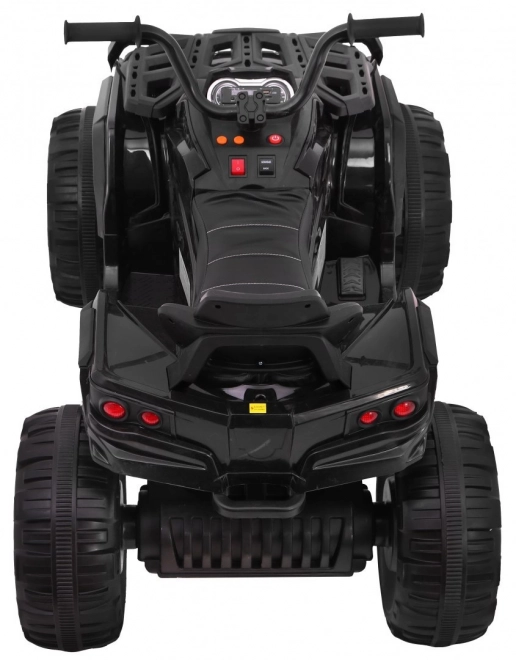 4-Wheeler ATV 2.4GHz on Battery for Kids Black + Remote Control + EVA Wheels + MP3 Radio + Slow Start