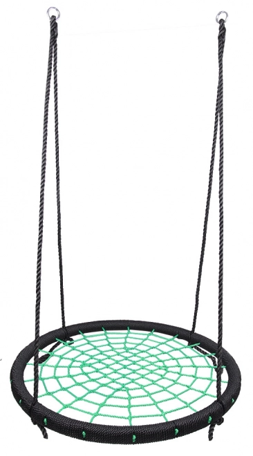 Houpací kruh síť průměr 100 cm - zelený