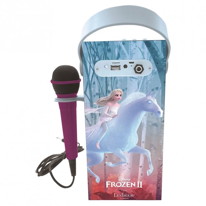 Altoparlante Portatile con Microfono Frozen di Lexibook
