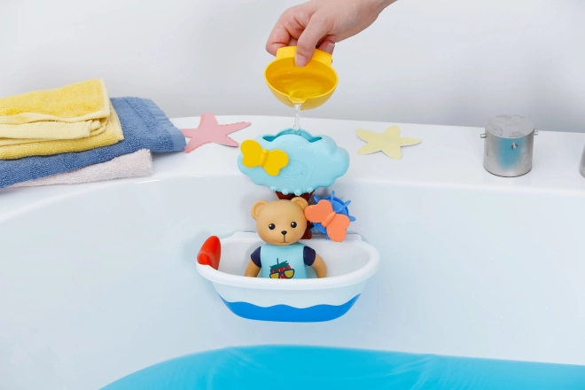 BABY born spritz spratz Wanne mit Teddybär