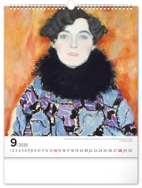 Wall Calendar Gustav Klimt 2025