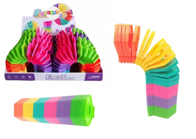 Sensory Folding Rings Spring Toy