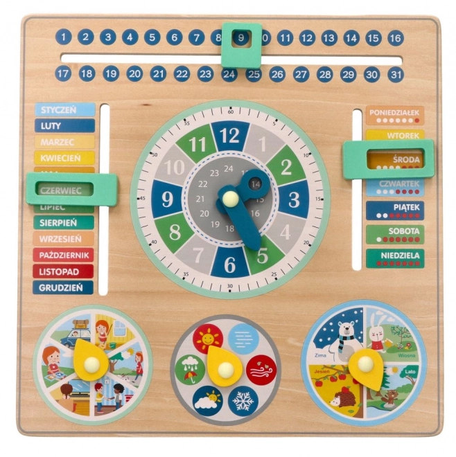 Wooden Calendar by Adam Toys