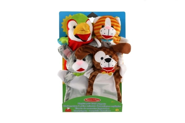 Hand Puppets Domesticated Animals 25cm Set of 4