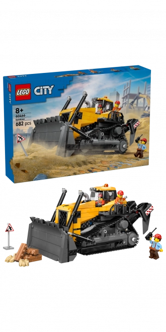 LEGO City Gelber Bulldozer