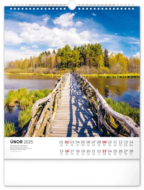 Wall Calendar Water Kingdom 2025