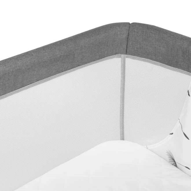 Leonie Plus Gray Crib with Rocking Function